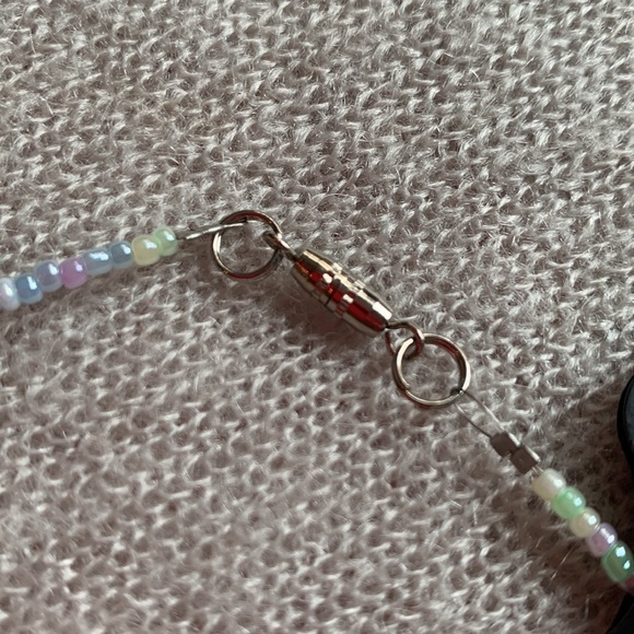 3x25$ ๐โญ๏ธ๐ Handmade - Short necklace - Multicolors beads and flowers. - Picture 4 of 5